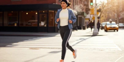 Best Thermal Running Leggings 2026: Warm, Waterproof & Stay Put 6 women running in stree